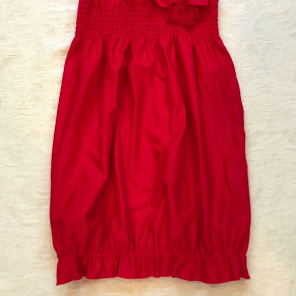 NWT*MONNALISA**Red Summer Dress/ Pool dress**Age 6 - Picture 2 of 8
